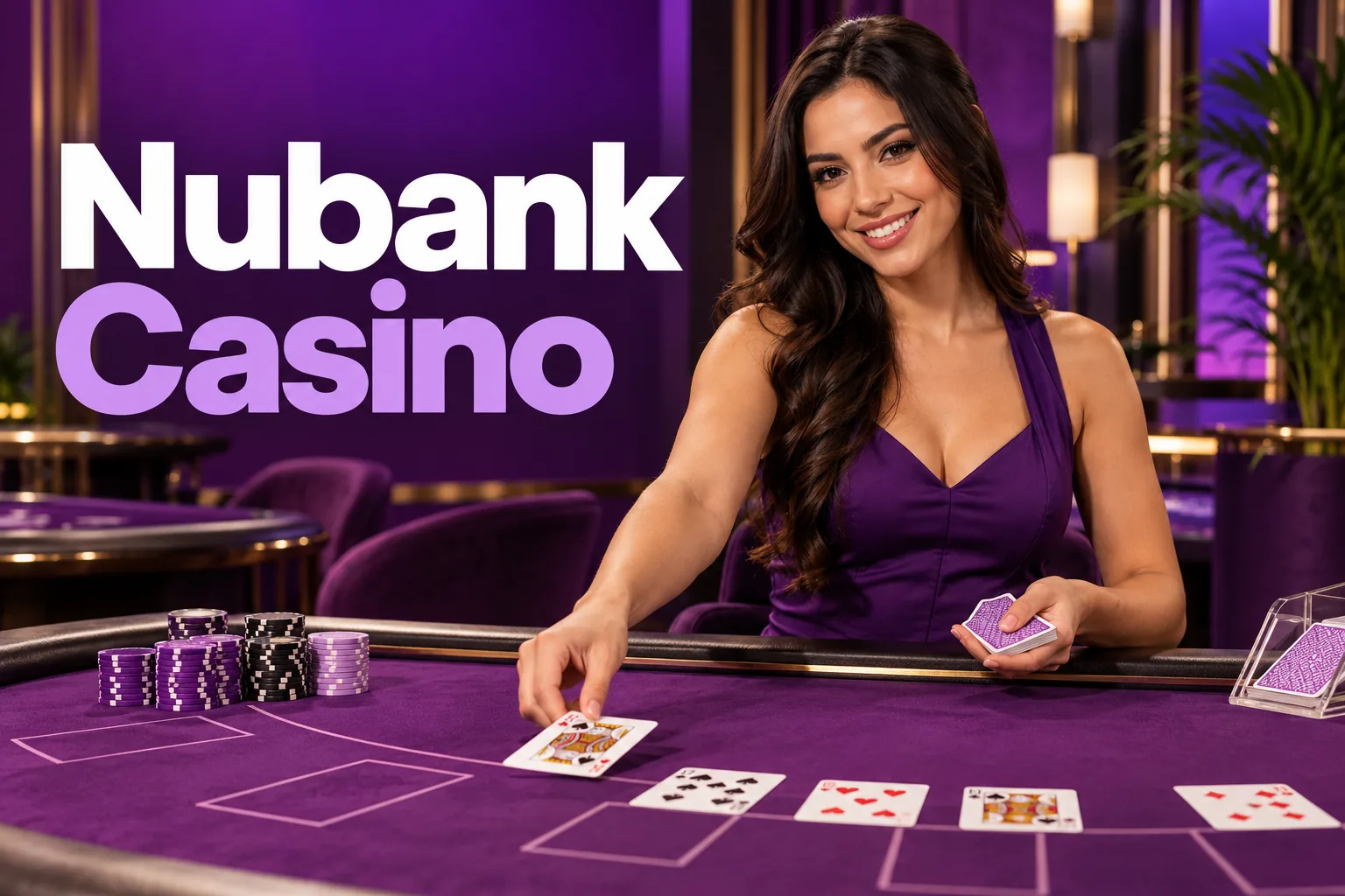 Mesa de roleta ao vivo do Nubank Casino